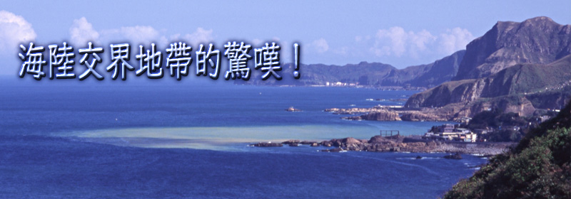 海陸交界的驚嘆！